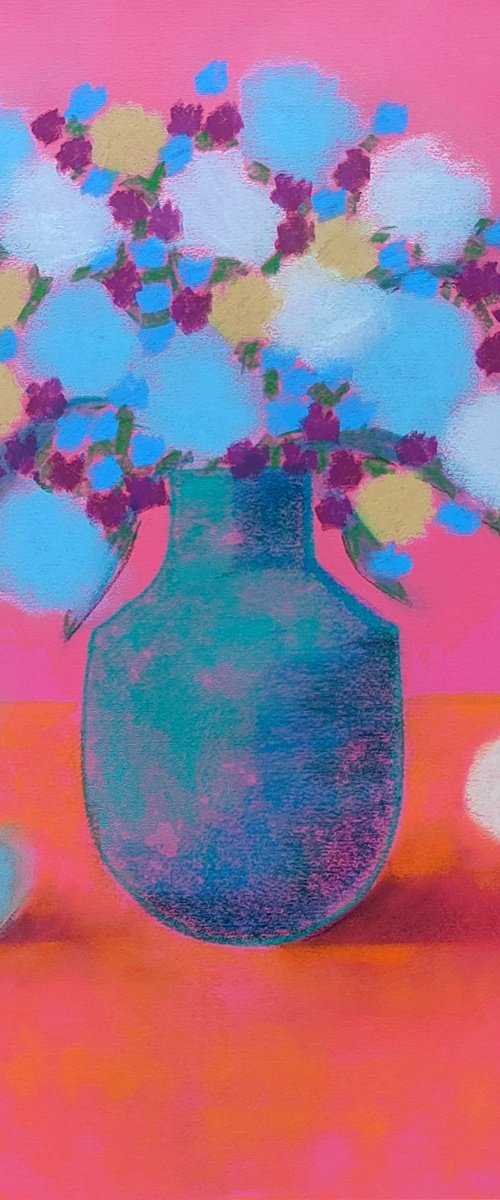 VASE OF FLOWERS - 6 by Andrea Vandoni