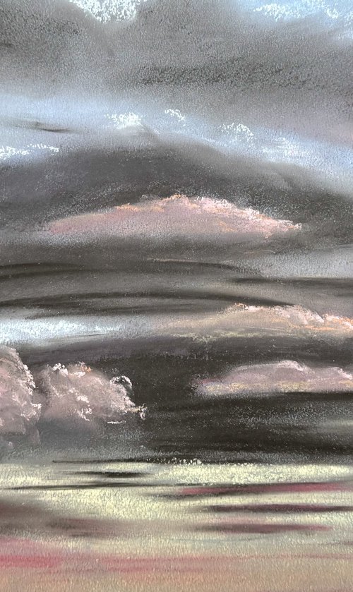 Majestic clouds Volcano Etna by Yuliia Sharapova