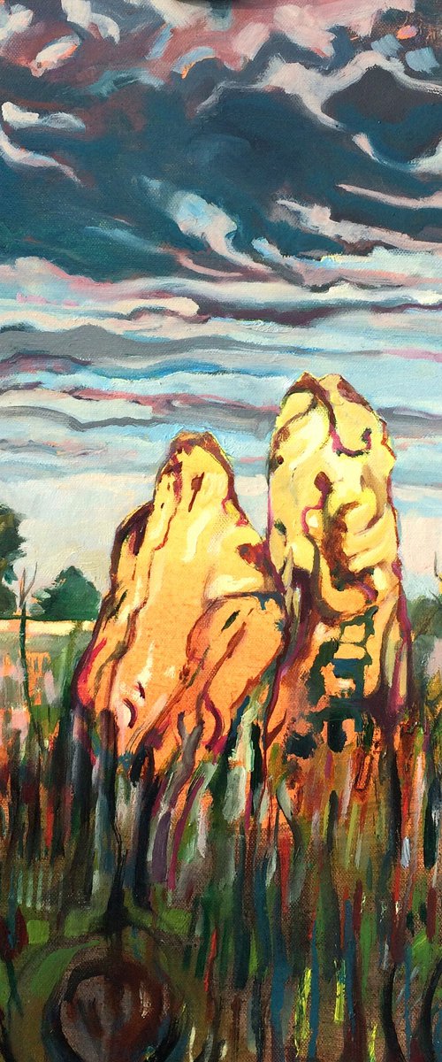 Long Barrow Rocks by Guy Pickford