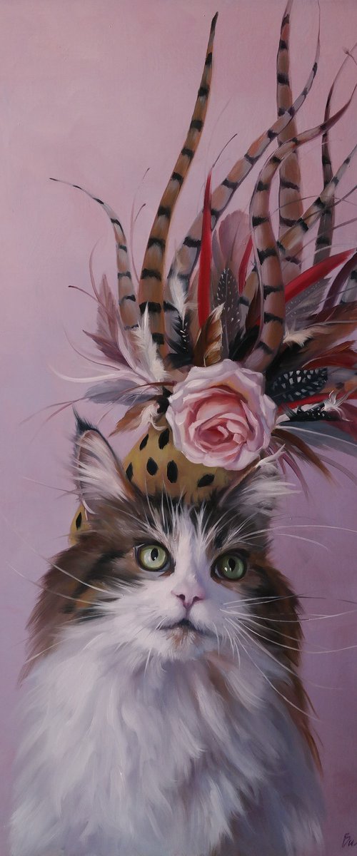 "Feather and Rose" by Lena Vylusk