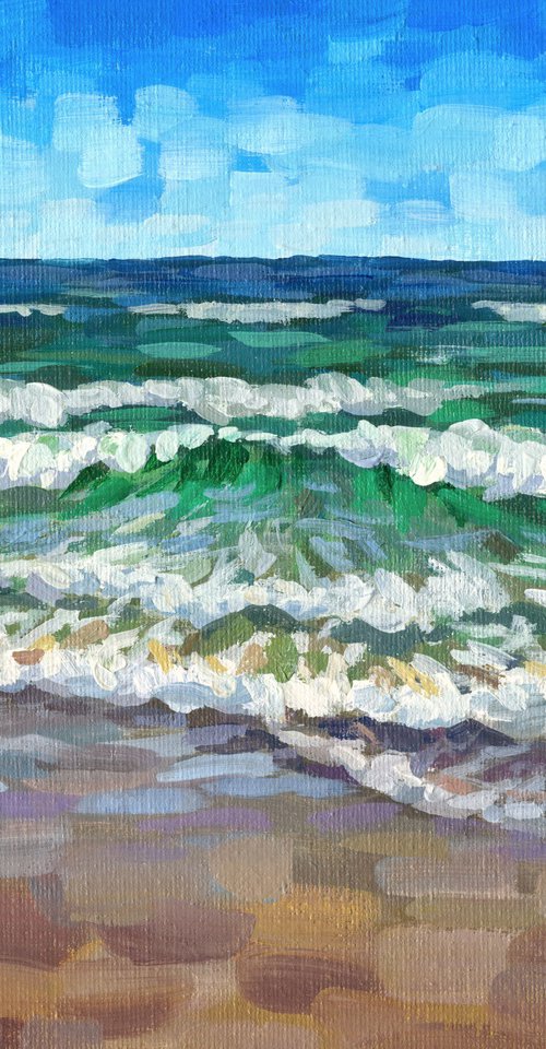 Vibrant Seashore by Steph Moraca