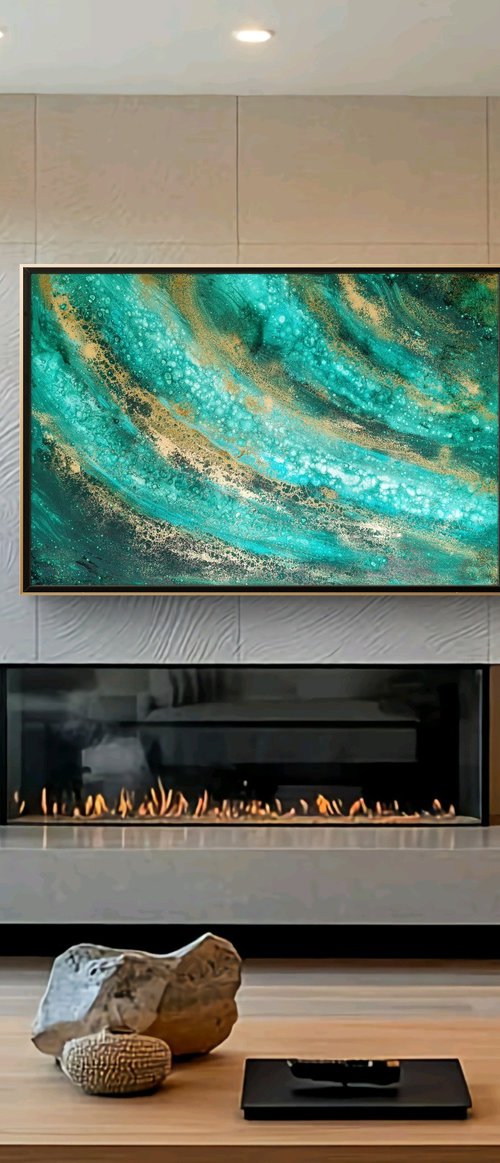 Emerald Depths by Eleni Denart
