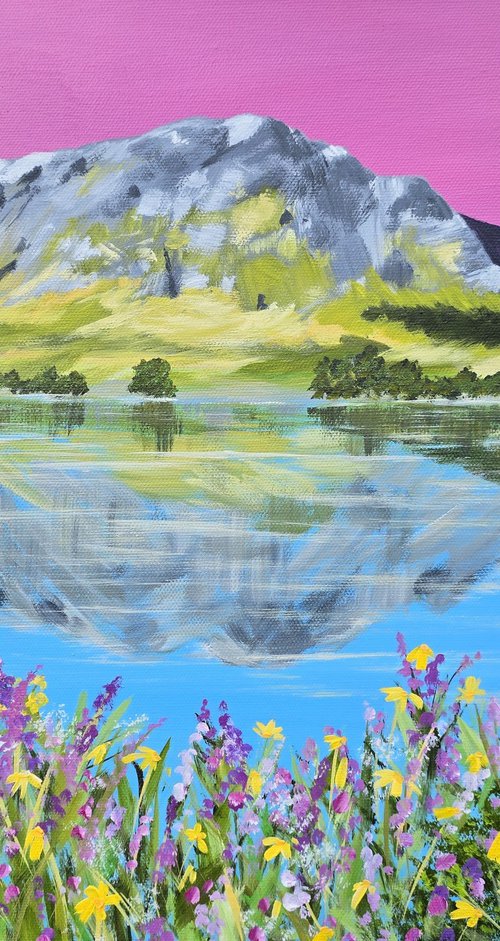 Mellbreak across Crummock by Sam Martin