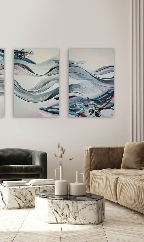 A Reason For Being Triptych by Novi Lim