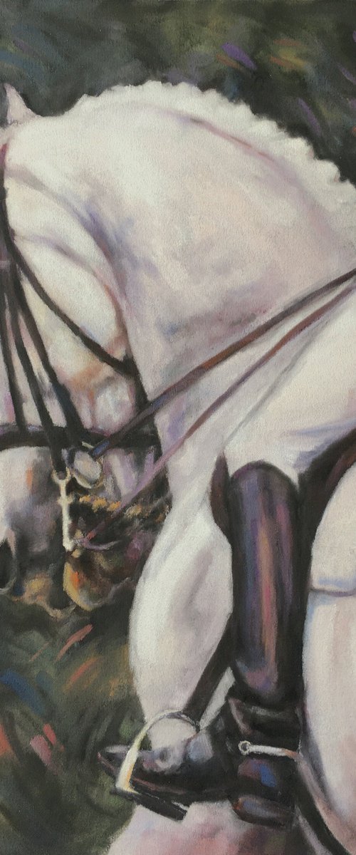 Noble - Dressage Horse by Lorna Lancaster ASEA