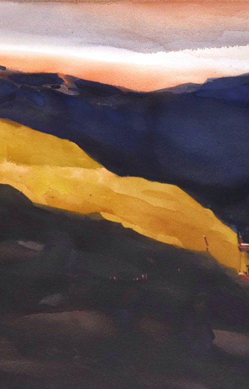 Spiti dusk by Prashant Prabhu