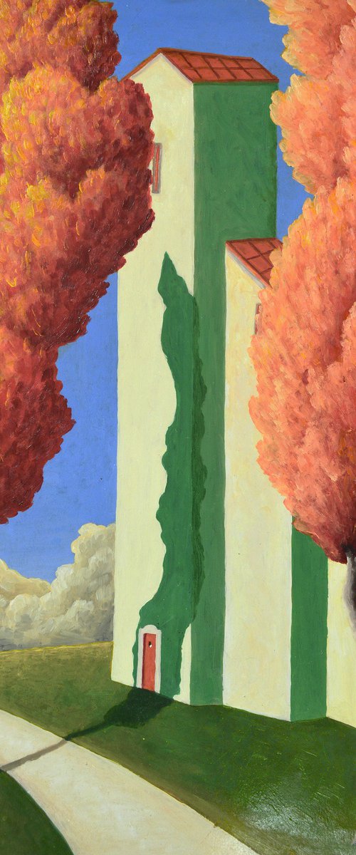Paesaggio con alberi by Giuliano Monechi