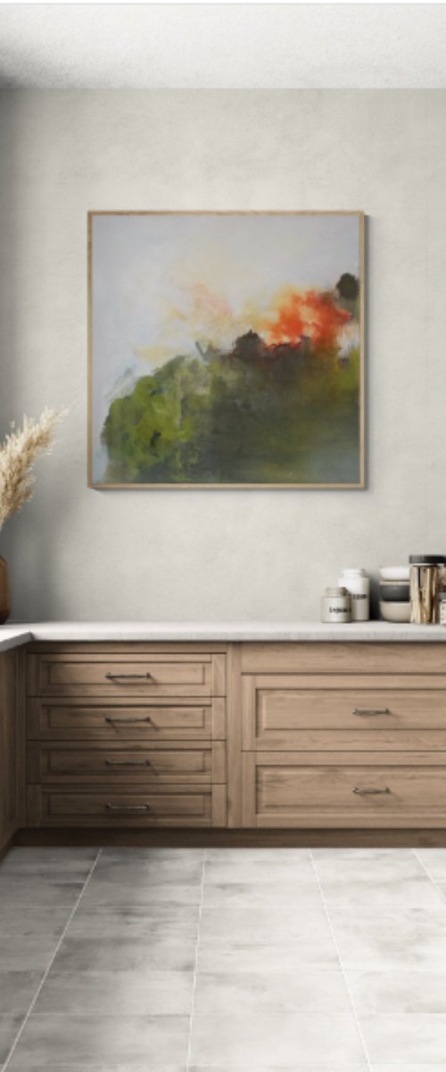 LANDSCAPE ABSTRACT 6 by Christa Haack