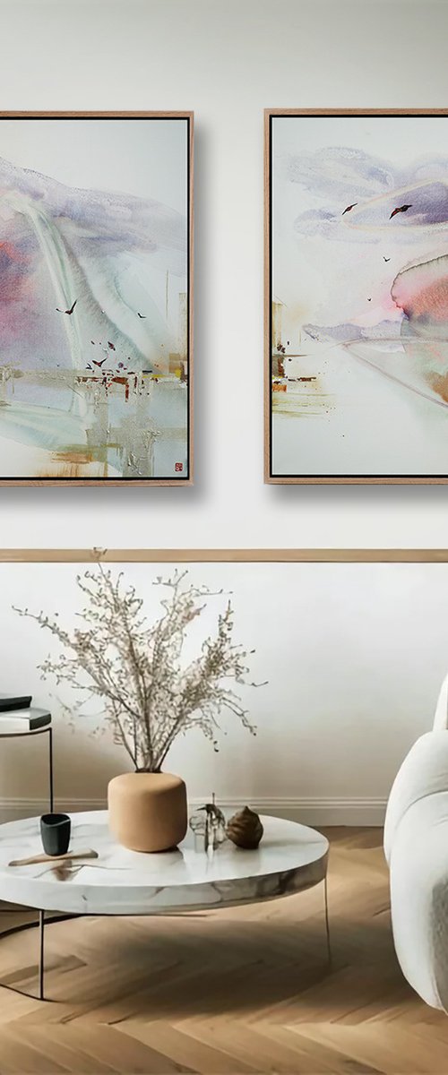 Sublimis Diptych by Novi Lim