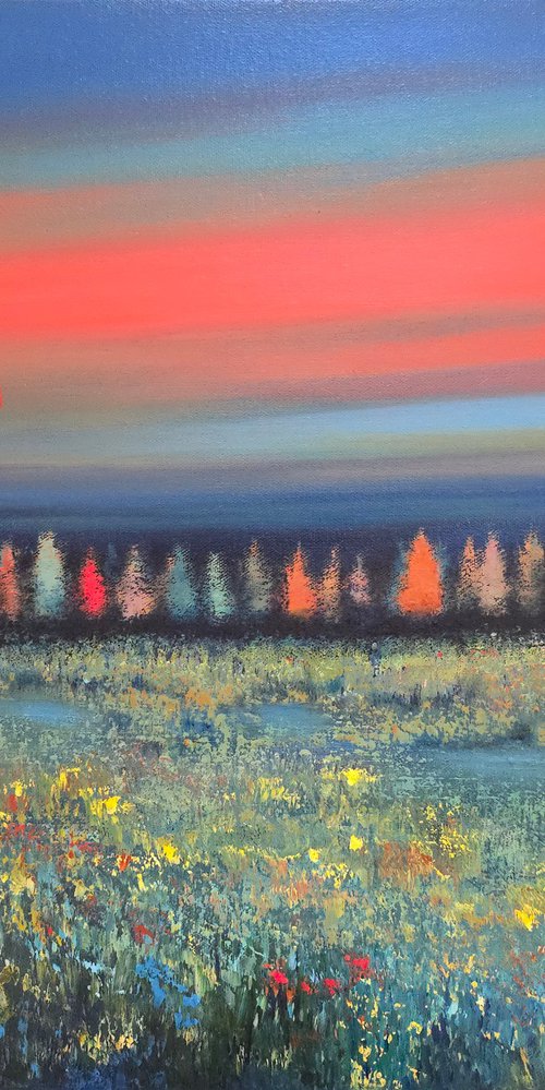 Sunset's Palette by Faith Patterson