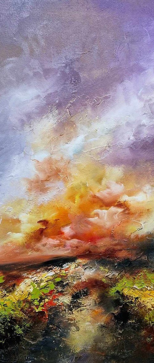 Purple Skies by Anna Schofield