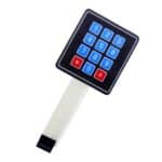 3x4 Matrix Keypad Membrane