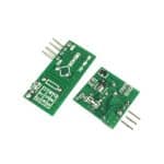 RF 433MHz Transmitter & Receiver back